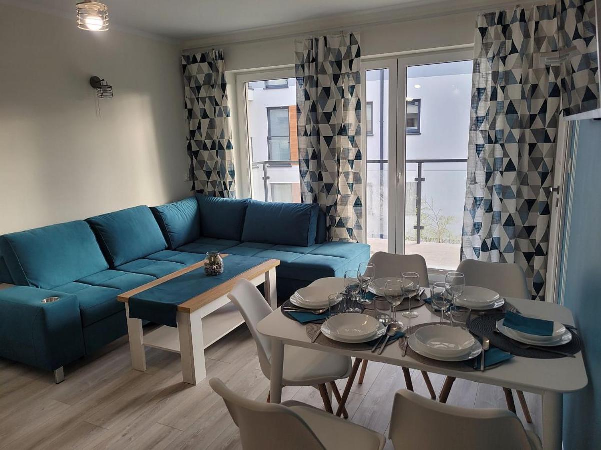 Pobierowo Baltic Apartament Turkusowy Esterno foto
