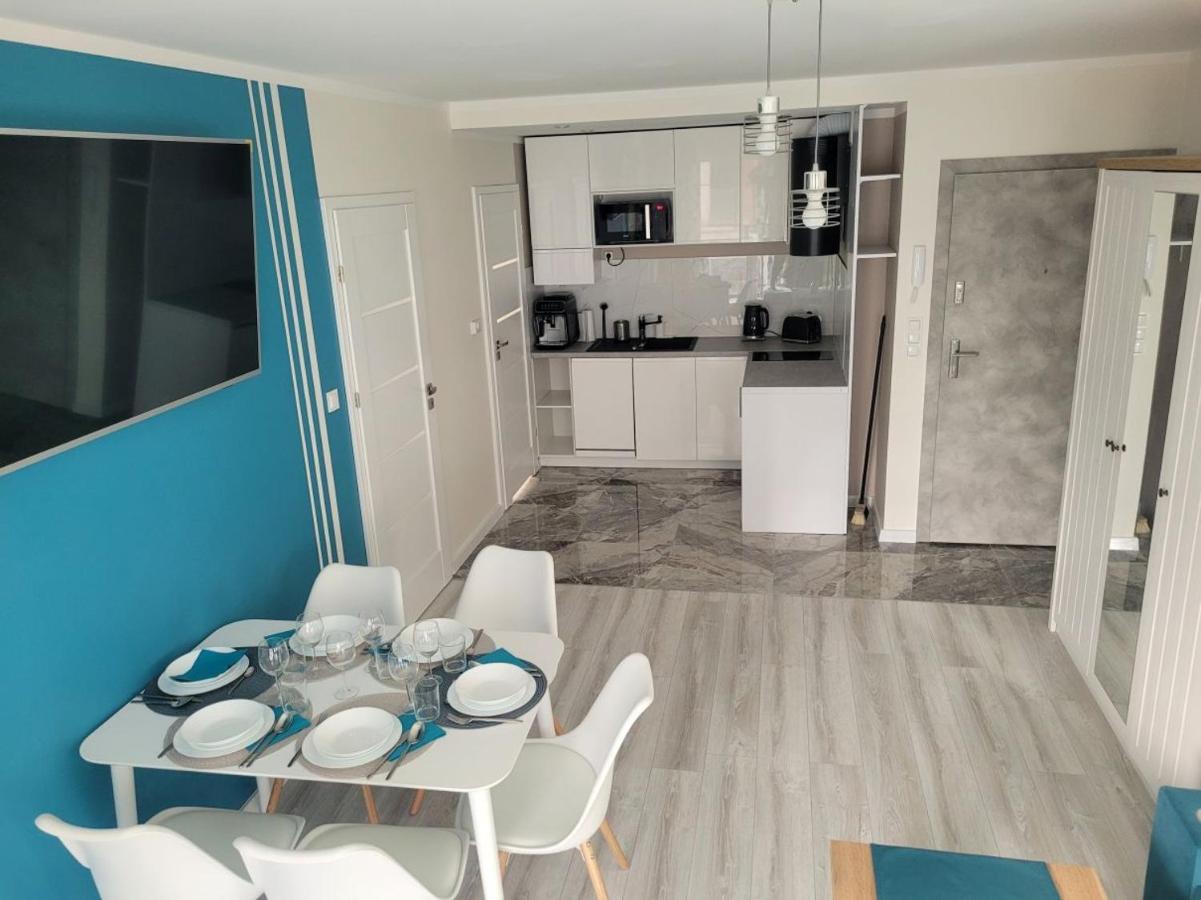 Pobierowo Baltic Apartament Turkusowy Esterno foto