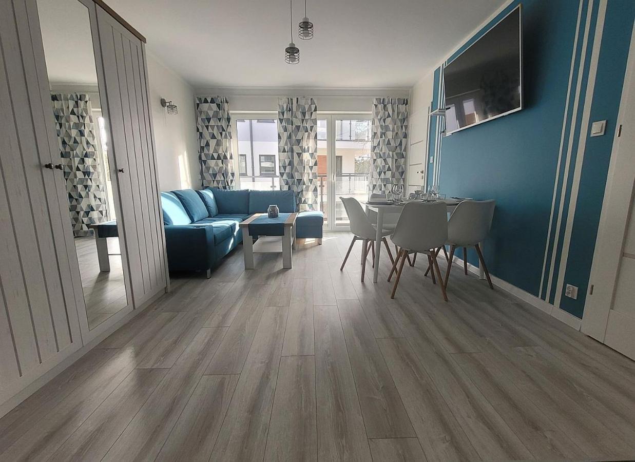 Pobierowo Baltic Apartament Turkusowy Esterno foto