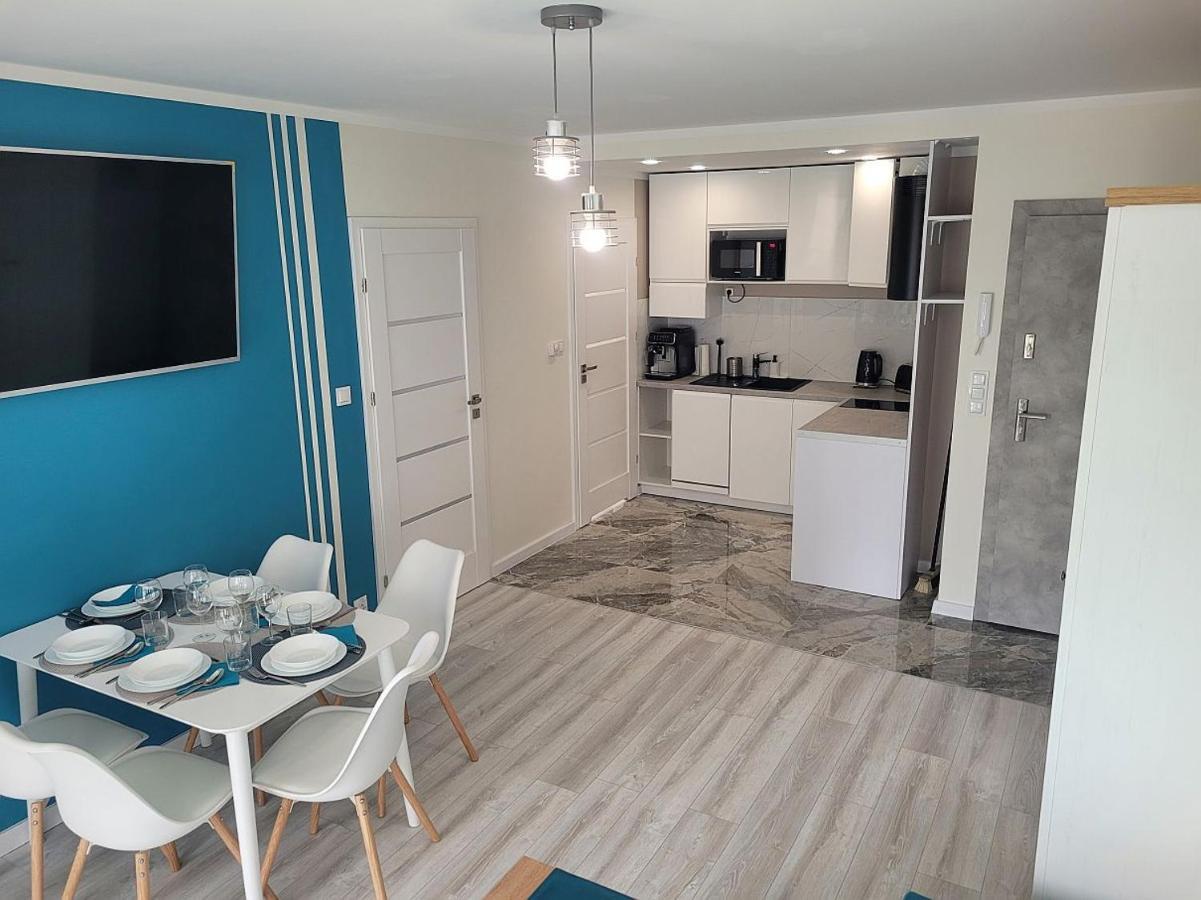 Pobierowo Baltic Apartament Turkusowy Esterno foto
