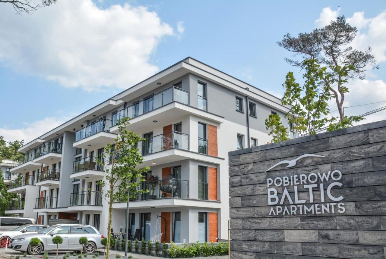 Pobierowo Baltic Apartament Turkusowy Esterno foto