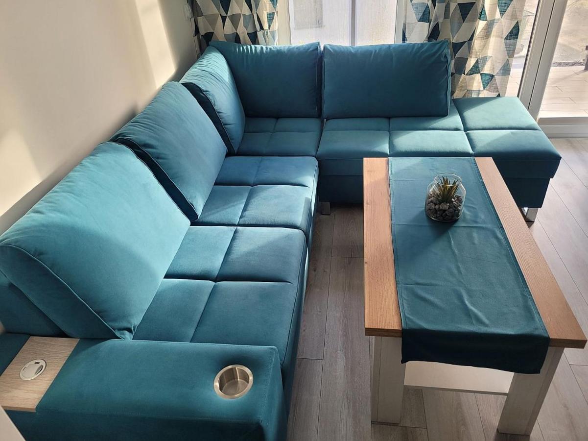 Pobierowo Baltic Apartament Turkusowy Esterno foto