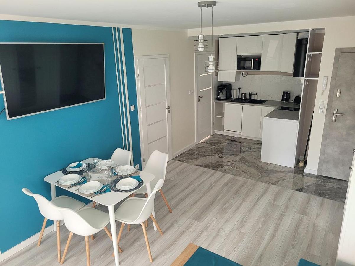 Pobierowo Baltic Apartament Turkusowy Esterno foto