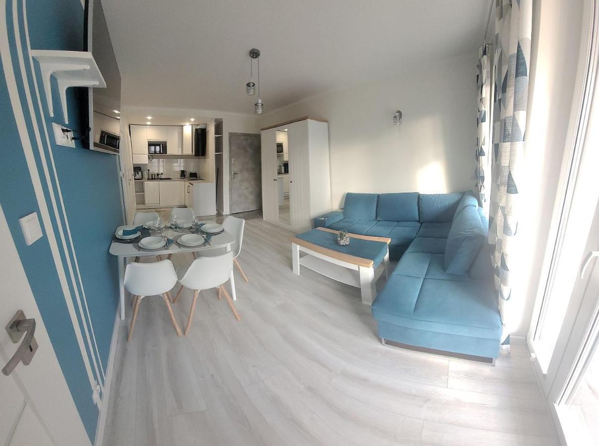 Pobierowo Baltic Apartament Turkusowy Esterno foto