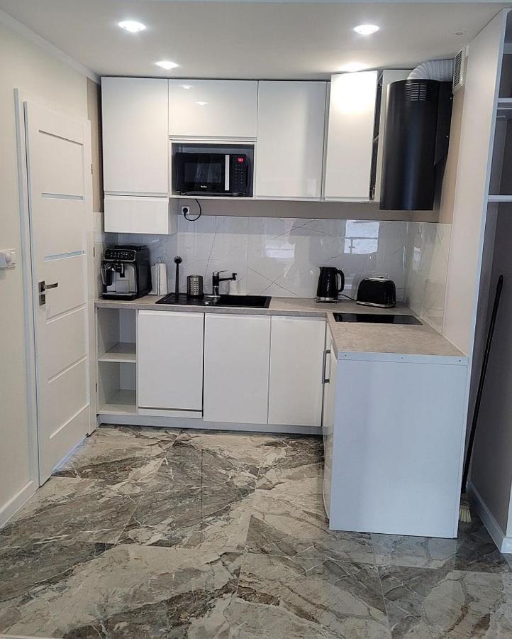 Pobierowo Baltic Apartament Turkusowy Esterno foto