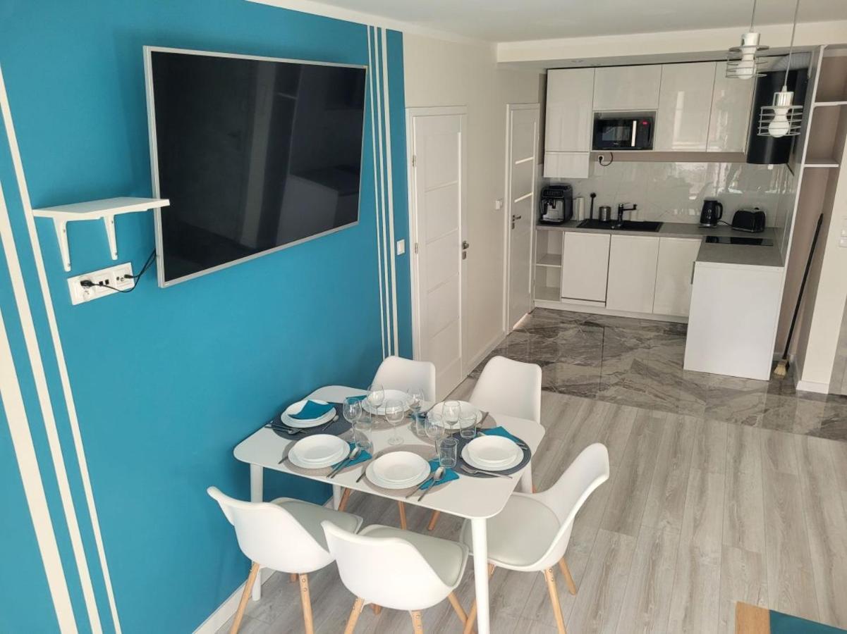 Pobierowo Baltic Apartament Turkusowy Esterno foto