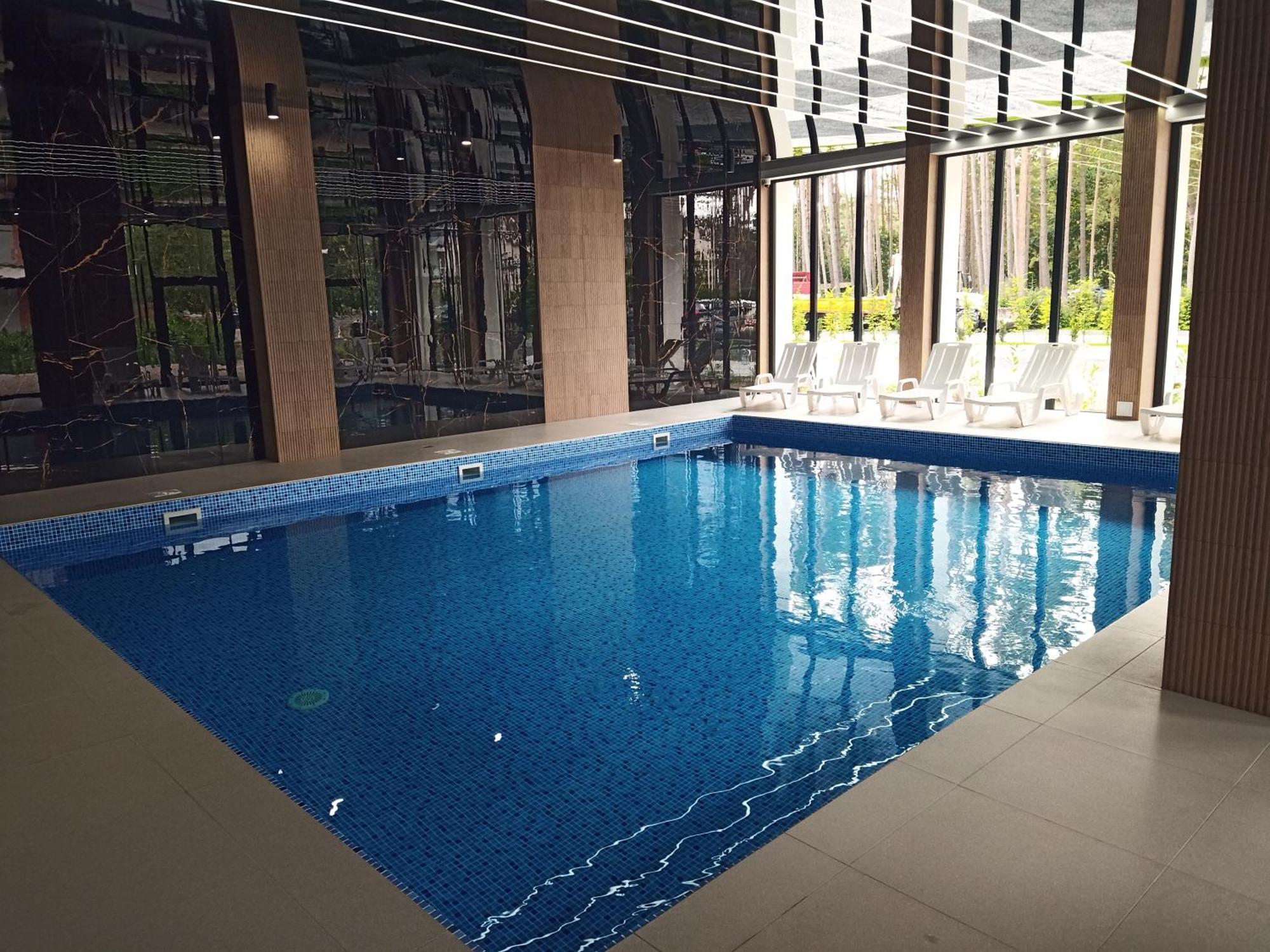 Pobierowo Baltic Apartament Turkusowy Esterno foto