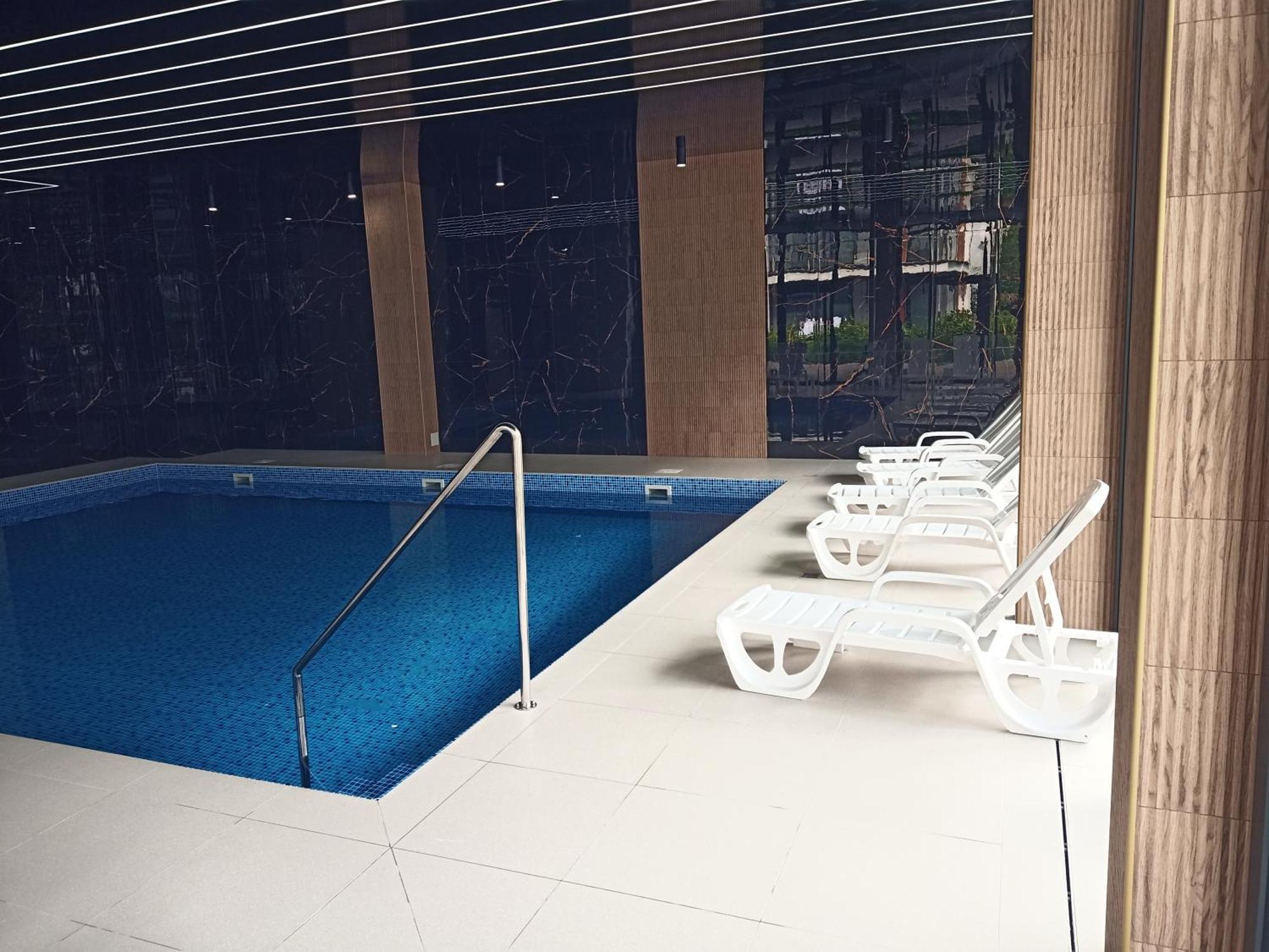 Pobierowo Baltic Apartament Turkusowy Esterno foto