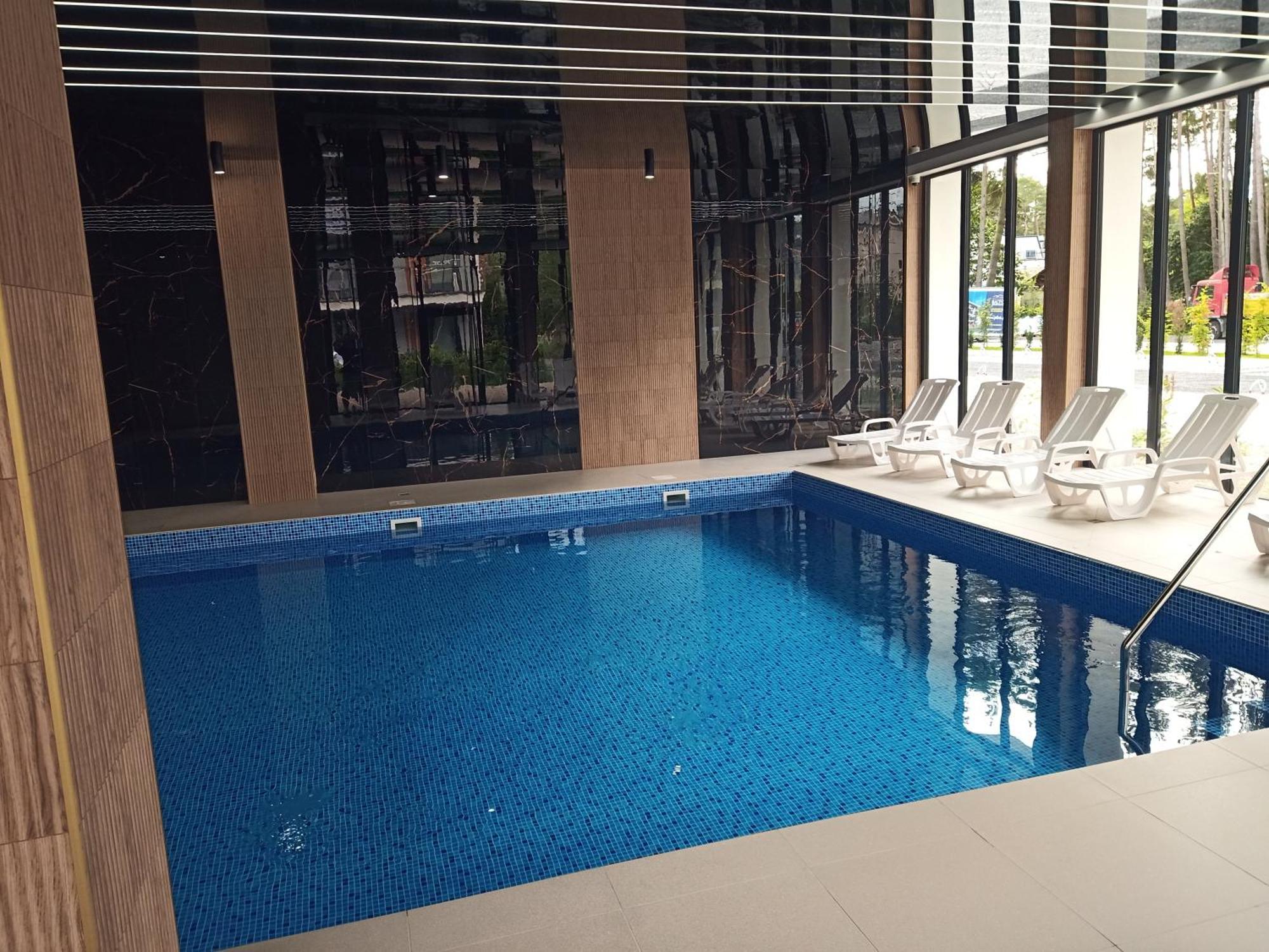Pobierowo Baltic Apartament Turkusowy Esterno foto