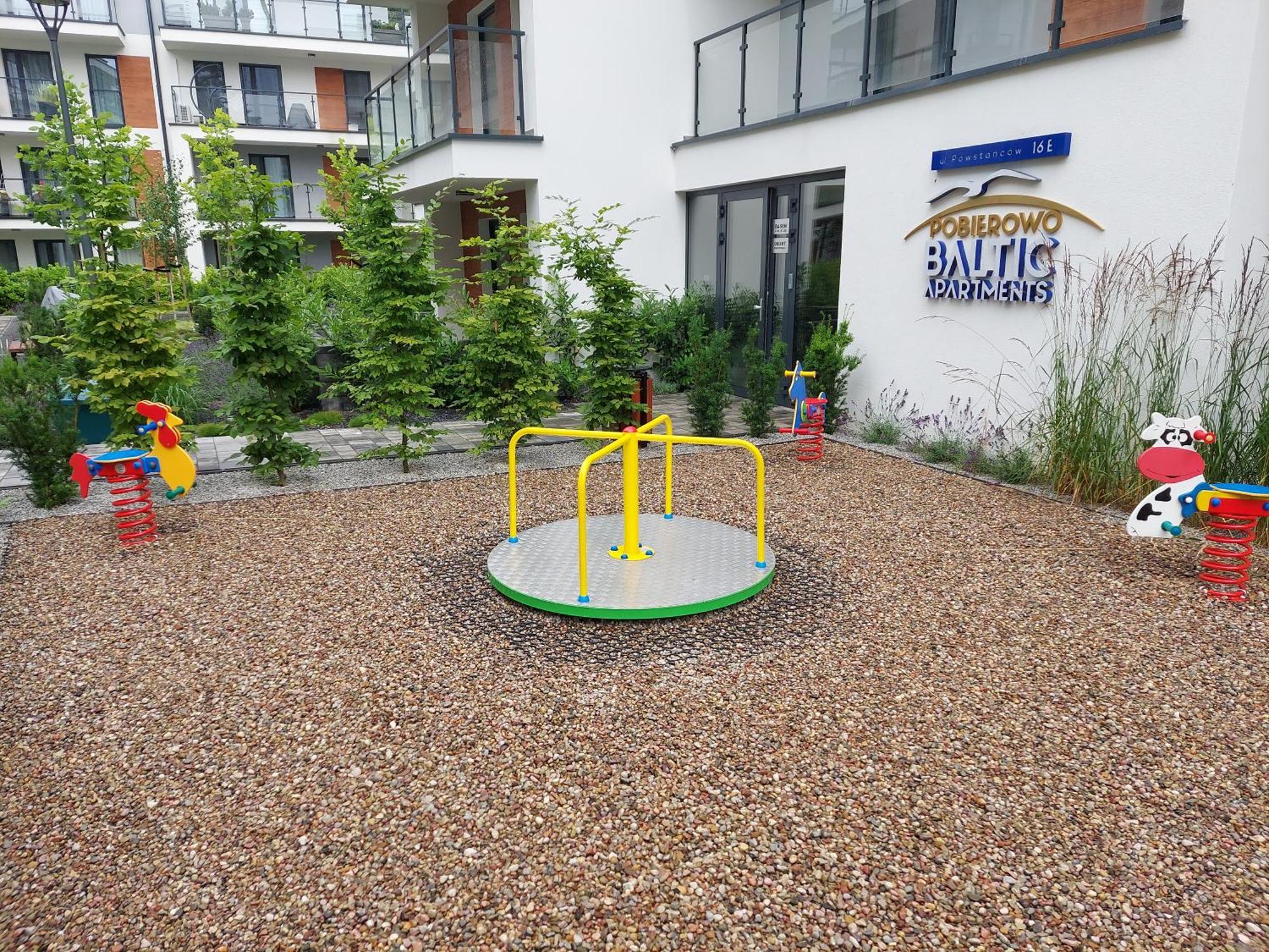 Pobierowo Baltic Apartament Turkusowy Esterno foto